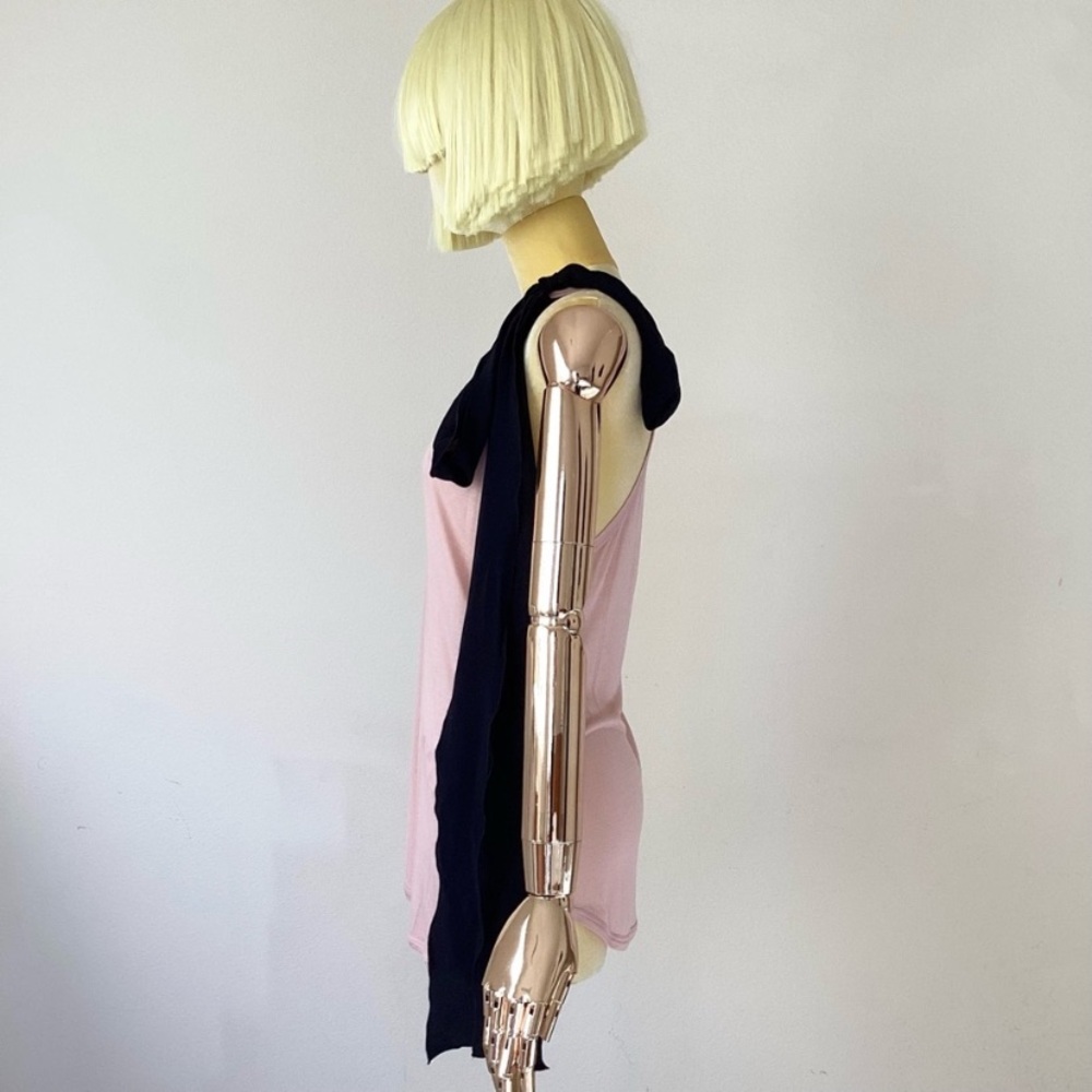 No. 21 Design Pink and Black Tank Top SZ 6 - Picture 2 of 7